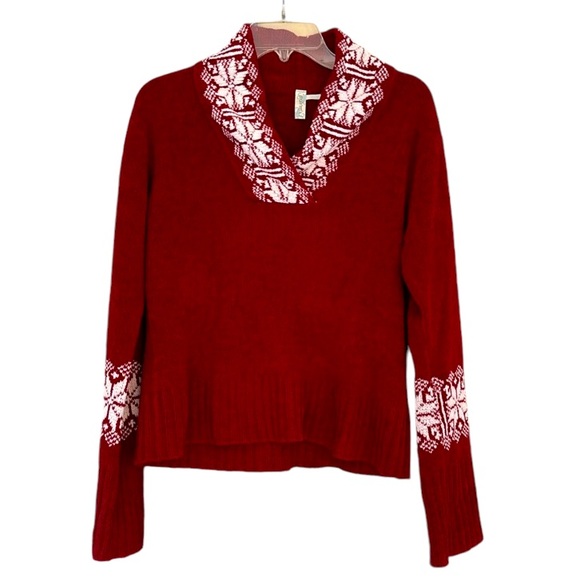 Soybu Sweaters - Festive Snowflake Sweater